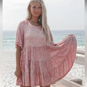 My Queen baby doll sequin dress!